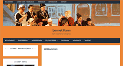 Desktop Screenshot of lennet-kann.de